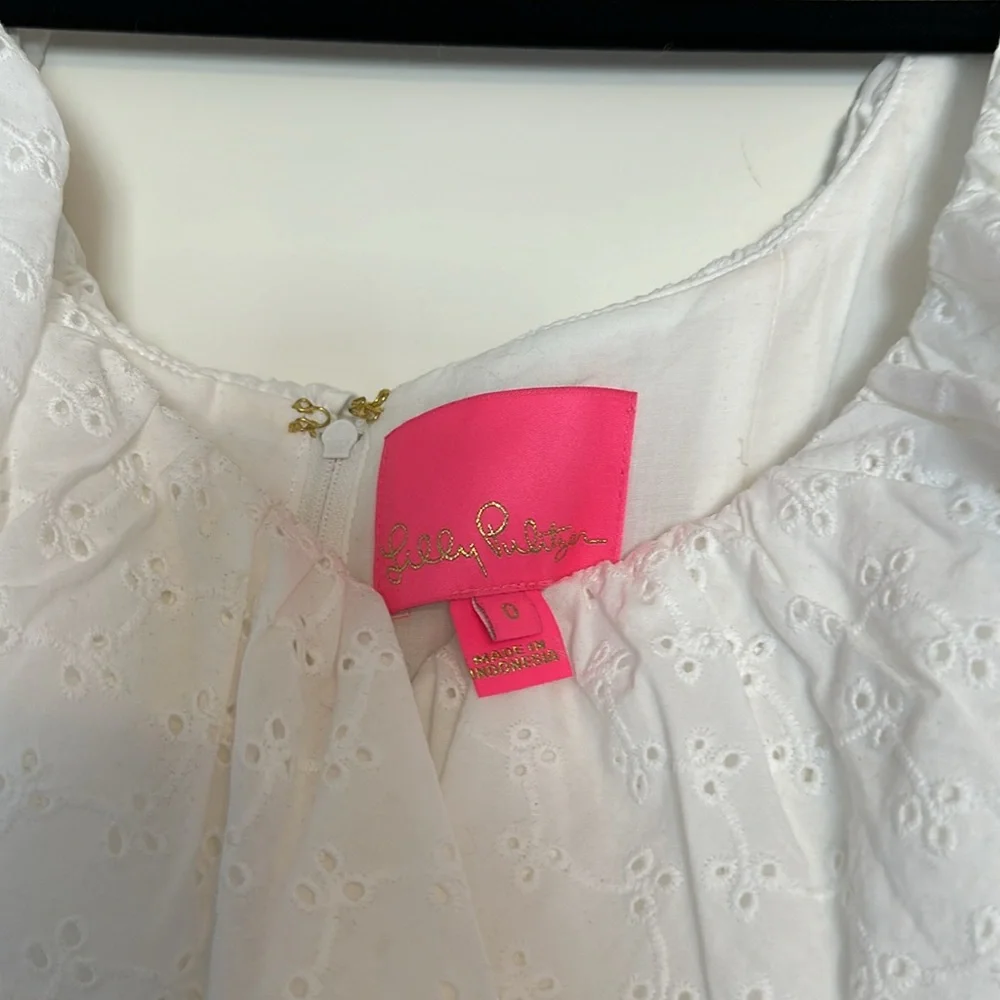 Lilly Pulitzer Emie Babydoll Dress- Size 0